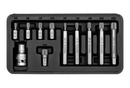 YATO KOMPLET KLUCZY SPECJALNYCH 11CZ SPLINE