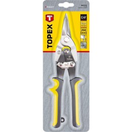 TOPEX NOŻYCE DO BLACHY PROSTE 250MM