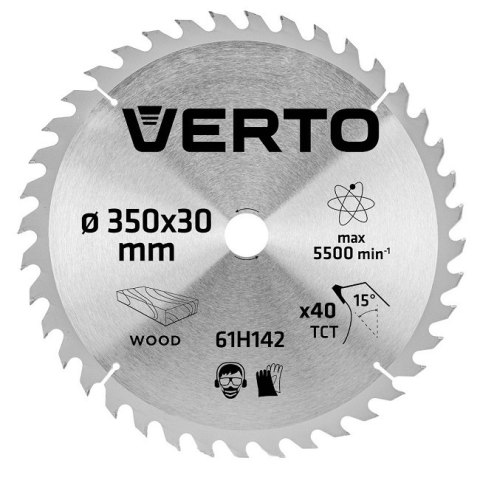 VERTO PIŁA 350*30MM 40Z VERTO PIŁA 350*30MM 40Z