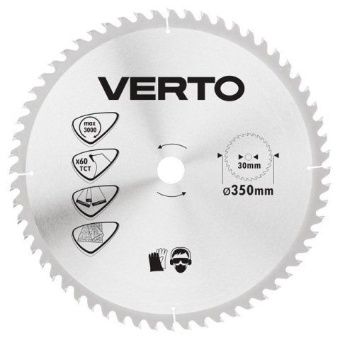 VERTO PIŁA 350*30MM 60Z VERTO PIŁA 350*30MM 60Z