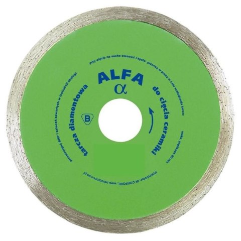 IN CORPORE TARCZA DIAMENTOWA GŁADKA DO GLAZURY ALFA 200MM IN CORPORE TARCZA DIAMENTOWA GŁADKA DO GLAZURY ALFA 200MM