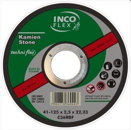 TECHNIFLEX TARCZA PŁASKA 98C T1A 125*3.2*22