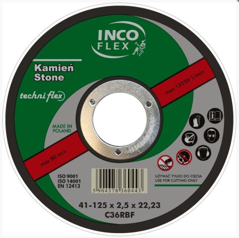 TECHNIFLEX TARCZA PŁASKA 98C T1A 230*3.2*22 TECHNIFLEX TARCZA PŁASKA 98C T1A 230*3.2*22