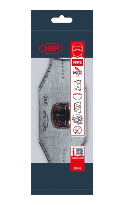 UN JSP MASKA PRZECIWP SPRINGFIT, ZAWOREK TYPHOONE 436ML FFP3OV UN JSP MASKA PRZECIWP SPRINGFIT, ZAWOREK TYPHOONE 436ML FFP3OV