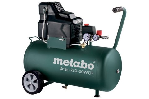 METABO KOMPRESOR BEZOLEJOWY 50L BASIC 250-50 W OF METABO KOMPRESOR BEZOLEJOWY 50L BASIC 250-50 W OF