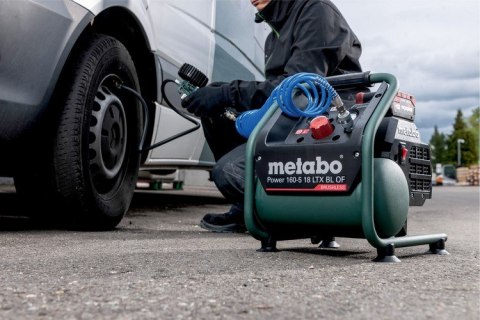 METABO KOMPRESOR BEZOLEJOWY AKUMULATOROWY POWER 160-5 18 LTX BL OF METABO KOMPRESOR BEZOLEJOWY AKUMULATOROWY POWER 160-5 18 LTX BL OF
