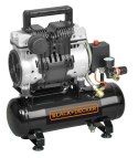 BLACK&DECKER KOMPRESOR BEZOLEJOWY SUPER SILENT 6L 8 BAR