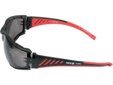 YATO OKULARY OCHRONNE SZARE, KOMFORT+ YATO OKULARY OCHRONNE SZARE, KOMFORT+