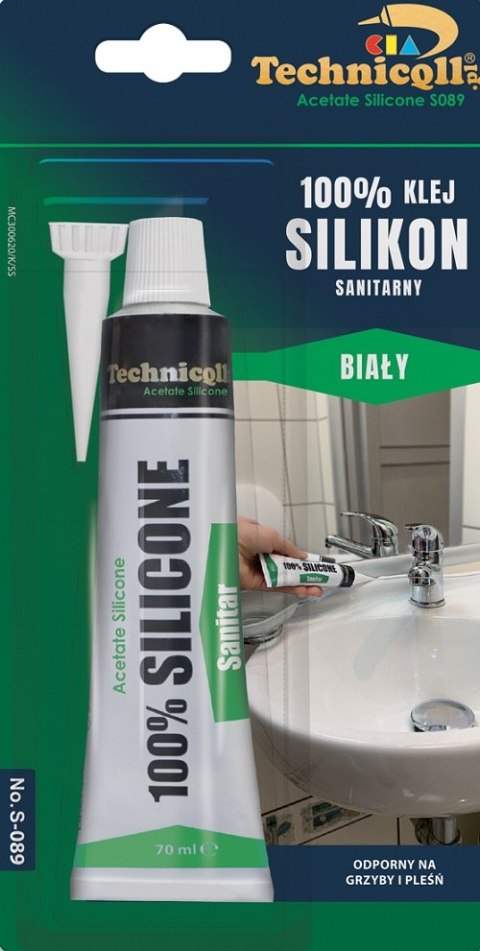 TECHNICQLL SILIKON SANITARNY BIAŁY 70ML TECHNICQLL SILIKON SANITARNY BIAŁY 70ML