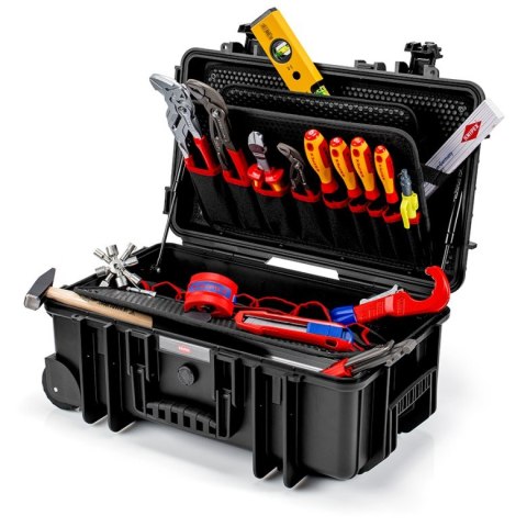 KNIPEX WALIZKA NARZĘDZIOWA ROBUST26 DLA MONTERÓW INSTALACJI SANIT. KNIPEX WALIZKA NARZĘDZIOWA ROBUST26 DLA MONTERÓW INSTALACJI SANIT.