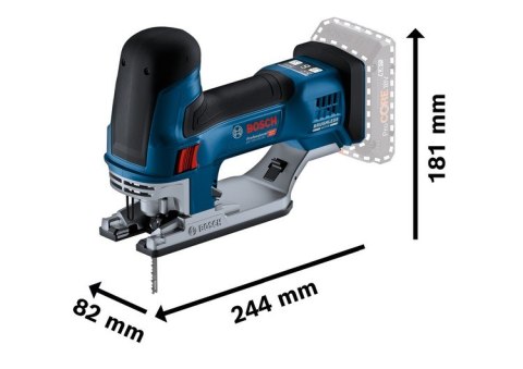 BOSCH WYRZYNARKA AKUMULATOROWA GST 18V-155 SC 0*AH L-BOXX BOSCH WYRZYNARKA AKUMULATOROWA GST 18V-155 SC 0*AH L-BOXX