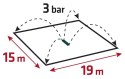 VERTO ZRASZACZ OSCYLACYJNY 18 OTWORÓW