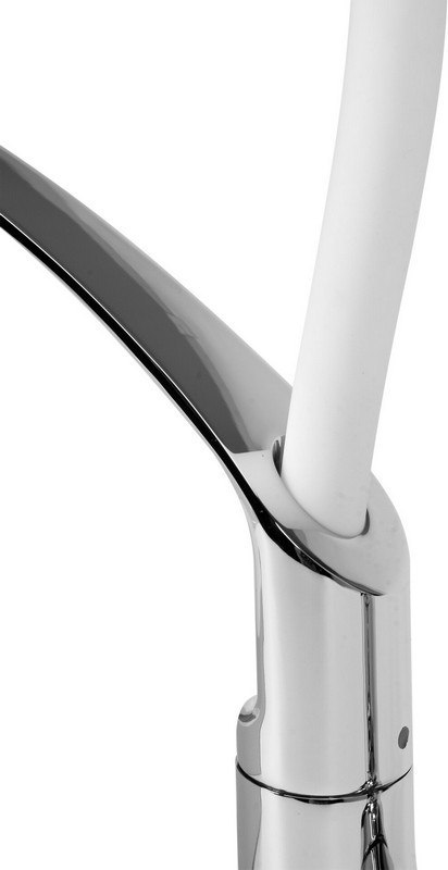 FALA BATERIA ZLEWOZMYWAKOWA, ELASTYCZNA WYLEWKA FLEXIBLE 2,BIAŁA FALA BATERIA ZLEWOZMYWAKOWA, ELASTYCZNA WYLEWKA FLEXIBLE 2,BIAŁA