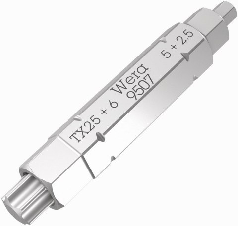 WERA BIT 4W1 9507 SB, NA BLISTRZE, 2.5,5,6,TX25 X 37 MM WERA BIT 4W1 9507 SB, NA BLISTRZE, 2.5,5,6,TX25 X 37 MM