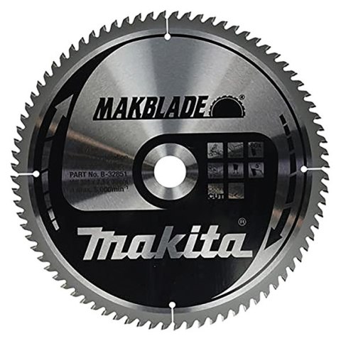 MAKITA PIŁA SPIEKOWA DO DREWNA MAKBLADE 305*30MM 80Z MAKITA PIŁA SPIEKOWA DO DREWNA MAKBLADE 305*30MM 80Z