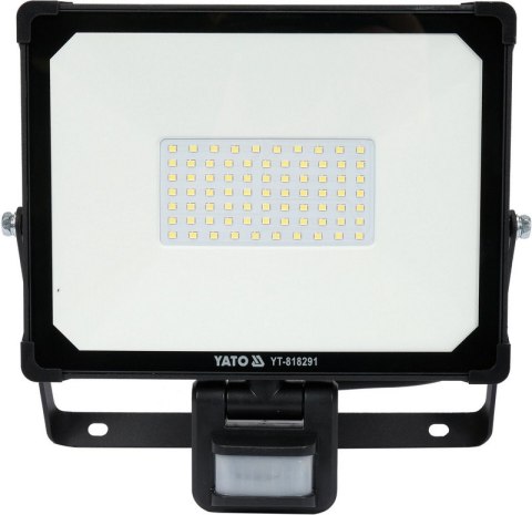 YATO REFLEKTOR SMD LED 50W 4750LM Z CZUJNIKIEM RUCHU YATO REFLEKTOR SMD LED 50W 4750LM Z CZUJNIKIEM RUCHU