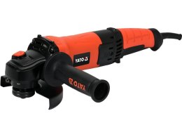 YATO SZLIFIERKA KĄTOWA 1400W 125MM, REGULACJA PRĘDKOŚCI