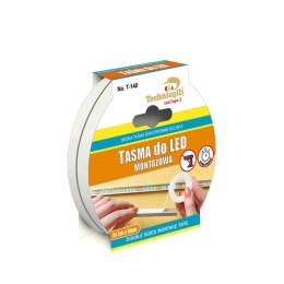 TECHNICQLL TAŚMA MONTAŻOWA DO LED 2*5M*9MM