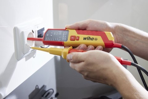 WIHA TESTER NAPIĘCIA I CIĄGŁOŚCI OBWODU 12-1000V AC, CAT IV WIHA TESTER NAPIĘCIA I CIĄGŁOŚCI OBWODU 12-1000V AC, CAT IV