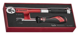 TENG TOOLS ZESTAW KLUCZ I WKRĘTAK DYNAMOMETRYCZNY 1/4'' TEZSD02