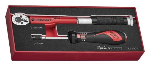 TENG TOOLS ZESTAW KLUCZ I WKRĘTAK DYNAMOMETRYCZNY 1/4'' TEZSD02 TENG TOOLS ZESTAW KLUCZ I WKRĘTAK DYNAMOMETRYCZNY 1/4'' TEZSD02
