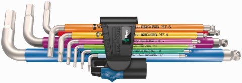 WERA ZESTAW KLUCZY TRZPIENIOWYCH, METRYCZNYCH 3950/9 HEX-PLUS,9CZ WERA ZESTAW KLUCZY TRZPIENIOWYCH, METRYCZNYCH 3950/9 HEX-PLUS,9CZ