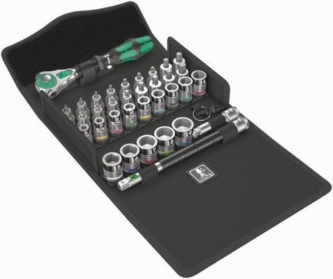 WERA ZESTAW Z GRZECHOTKĄ ZYKLOP SPEED 3/8' 8100 SB ALL-IN, 35 CZ WERA ZESTAW Z GRZECHOTKĄ ZYKLOP SPEED 3/8' 8100 SB ALL-IN, 35 CZ