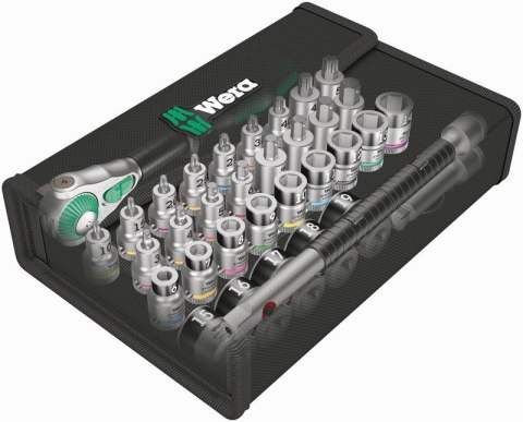 WERA ZESTAW Z GRZECHOTKĄ ZYKLOP SPEED 3/8' 8100 SB ALL-IN, 35 CZ WERA ZESTAW Z GRZECHOTKĄ ZYKLOP SPEED 3/8' 8100 SB ALL-IN, 35 CZ