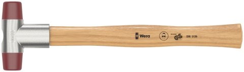 WERA MŁOTEK Z TWORZYWA DO POBIJANIA NA KRAWĘDZIACH 100G., 23MM WERA MŁOTEK Z TWORZYWA DO POBIJANIA NA KRAWĘDZIACH 100G., 23MM