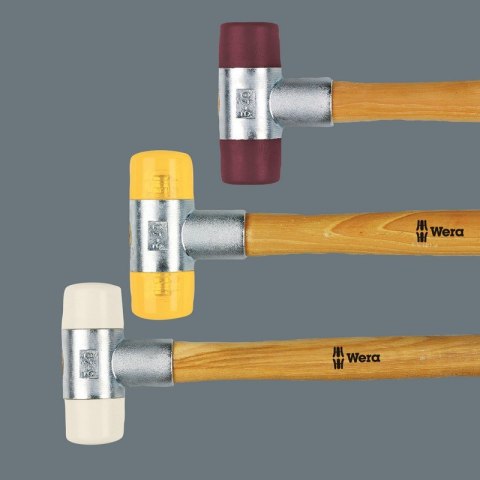 WERA MŁOTEK Z TWORZYWA DO POBIJANIA NA KRAWĘDZIACH 100G., 36MM WERA MŁOTEK Z TWORZYWA DO POBIJANIA NA KRAWĘDZIACH 100G., 36MM