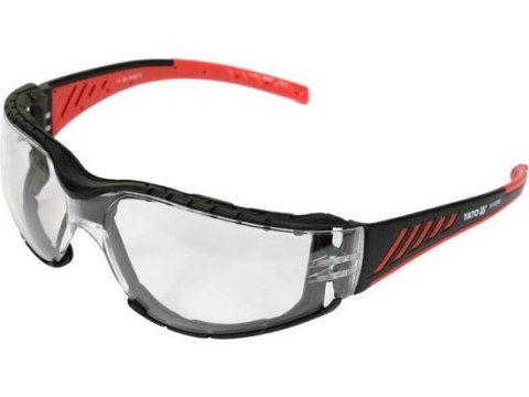 YATO OKULARY OCHRONNE KOMFORT+, BEZBARWNE YATO OKULARY OCHRONNE KOMFORT+, BEZBARWNE