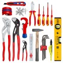 KNIPEX PLECAK NARZĘDZIOWY MODULAR X18 DLA HYDRAULIKA 17CZ.