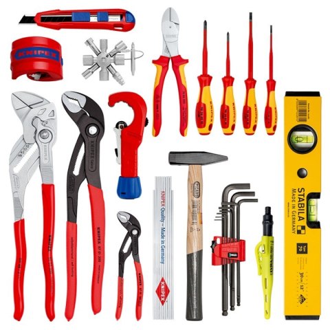 KNIPEX PLECAK NARZĘDZIOWY MODULAR X18 DLA HYDRAULIKA 17CZ. KNIPEX PLECAK NARZĘDZIOWY MODULAR X18 DLA HYDRAULIKA 17CZ.
