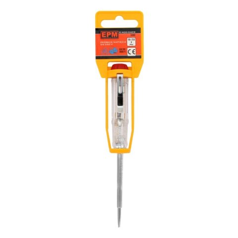 EPM PRÓBNIK NAPIECIA ZAKRES:110-250V 140MM EPM PRÓBNIK NAPIECIA ZAKRES:110-250V 140MM