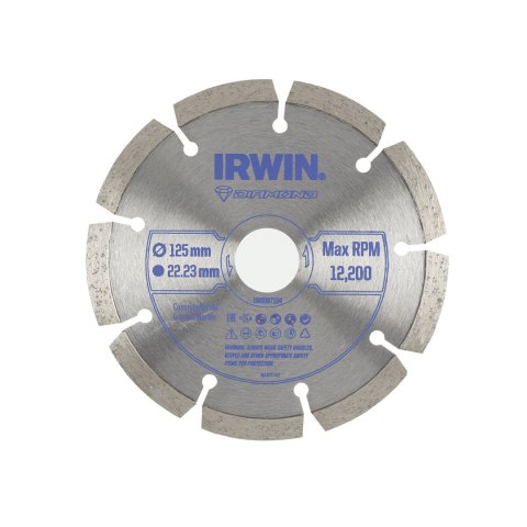 IRWIN TARCZA DIAMENTOWA SEGMENTOWA 125MM IRWIN TARCZA DIAMENTOWA SEGMENTOWA 125MM