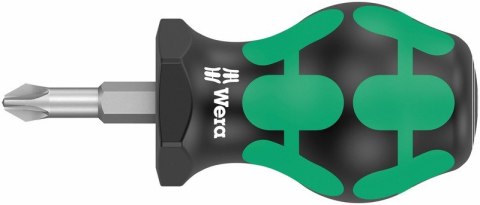 WERA WKRĘTAK KRZYŻOWY KRÓTKI STUBBY 'GAŹNIKOWIEC' 355, PZ2*25MM WERA WKRĘTAK KRZYŻOWY KRÓTKI STUBBY 'GAŹNIKOWIEC' 355, PZ2*25MM