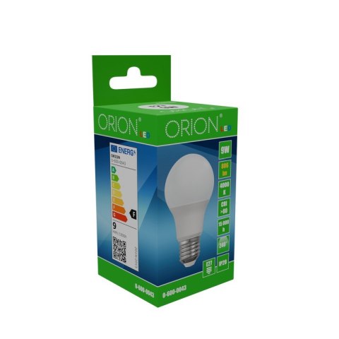 ORION ŻARÓWKA LED 9W E27 806LM ORION ŻARÓWKA LED 9W E27 806LM