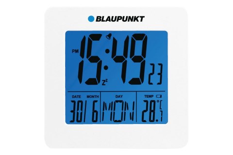 BLAUPUNKT ZEGAR Z BUDZIKIEM I TERMOMETREM CL02WH BLAUPUNKT ZEGAR Z BUDZIKIEM I TERMOMETREM CL02WH