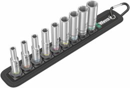 WERA ZESTAW NASADEK UDAROWYCH DŁUGICH 1/4'' 5-13MM, 9CZ.