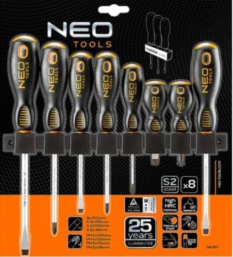 NEO ZESTAW WKRĘTAKÓW 1000V 8SZT NEO ZESTAW WKRĘTAKÓW 1000V 8SZT