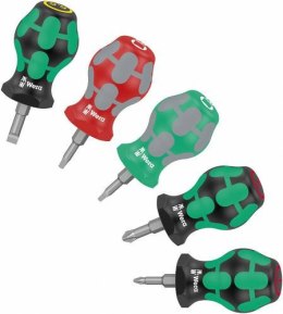WERA ZESTAW WKRĘTAKÓW STUBBY SET 3, 5CZEŚĆI