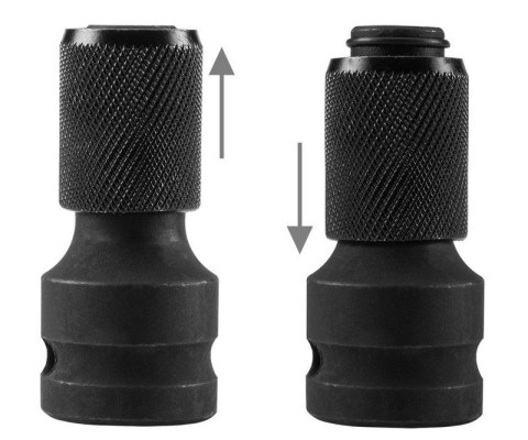 GRAPHITE ADAPTER Z 1/2' KWADRAT NA 1/4'HEX GRAPHITE ADAPTER Z 1/2' KWADRAT NA 1/4'HEX