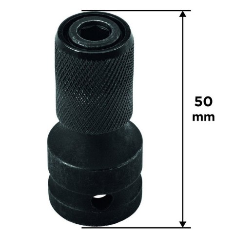GRAPHITE ADAPTER Z 1/2' KWADRAT NA 1/4'HEX GRAPHITE ADAPTER Z 1/2' KWADRAT NA 1/4'HEX