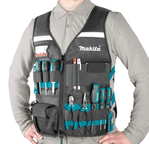 MAKITA KAMIZELKA ROBOCZA Z KIESZENIAMI MAKITA KAMIZELKA ROBOCZA Z KIESZENIAMI