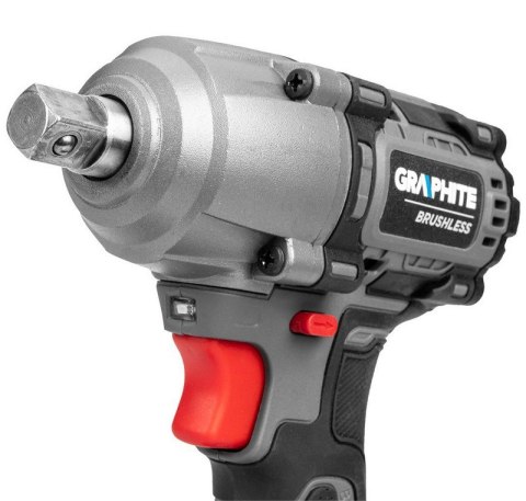 GRAPHITE KLUCZ UDAROWY BEZSZCZOTKOWY ENERGY 18V LI-LON BEZ AKUM 450NM GRAPHITE KLUCZ UDAROWY BEZSZCZOTKOWY ENERGY 18V LI-LON BEZ AKUM 450NM