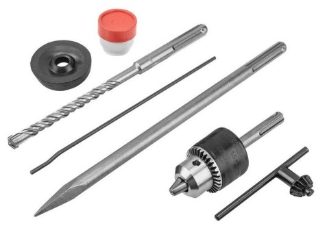 GRAPHITE MŁOT UDAROWY OBROTOWY SDS+ 900W, UDAR 4J WALIZKA GRAPHITE MŁOT UDAROWY OBROTOWY SDS+ 900W, UDAR 4J WALIZKA