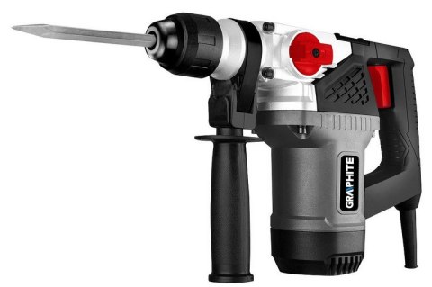 GRAPHITE MŁOT UDAROWY OBROTOWY SDS+ 900W, UDAR 4J WALIZKA GRAPHITE MŁOT UDAROWY OBROTOWY SDS+ 900W, UDAR 4J WALIZKA