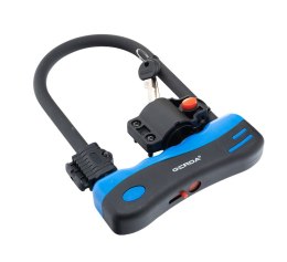 GERDA ZAPIĘCIE ROWEROWE U-LOCK, CZARNY ULTRA 245/165S