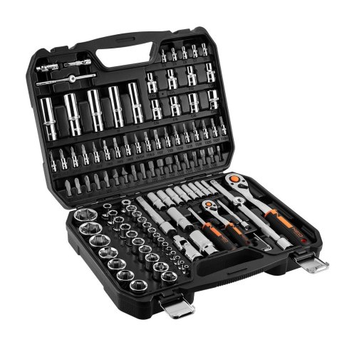 NEO ZESTAW KLUCZY NASADOWYCH 1/4'' 1/2'' 110 CZĘŚCI NEO ZESTAW KLUCZY NASADOWYCH 1/4'' 1/2'' 110 CZĘŚCI