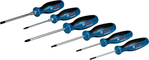 BOSCH ZESTAW WKRĘTAKÓW SL,TX,PZ,PH 6 SZT. BOSCH ZESTAW WKRĘTAKÓW SL,TX,PZ,PH 6 SZT.
